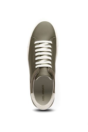 Sneaker Clean 90 Split in pelle e camoscio verde AXEL ARIGATO | F3605004DARKGREENOFFWHITE